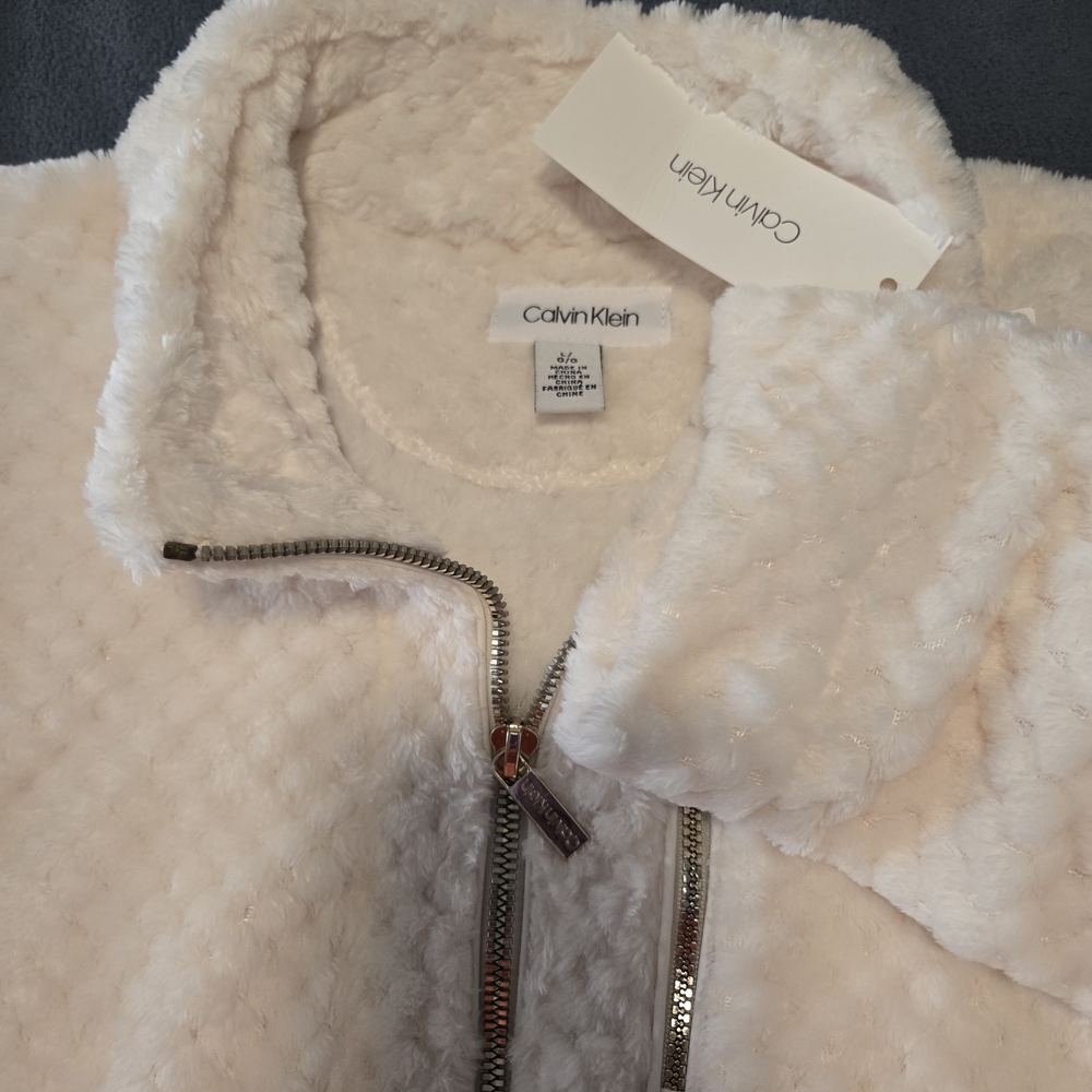 Calvin Klein Women's Cream Jacket
